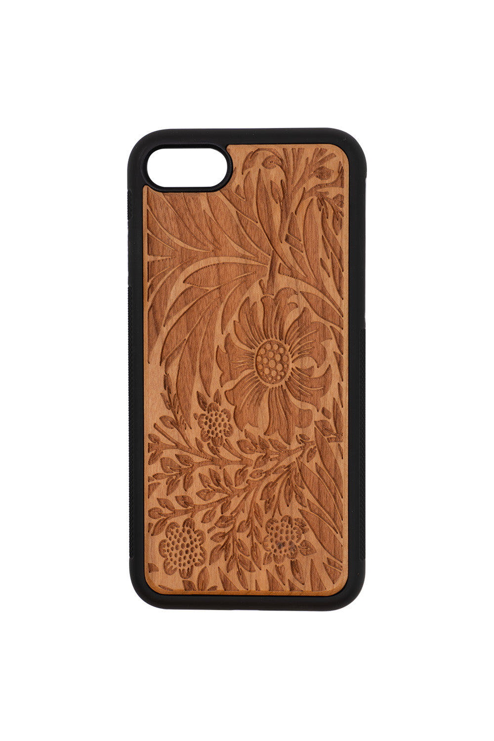 Daisy II Engraving iPhone SE (2nd generation or later) Wood Case Daisy II Engraving iPhone SE (2nd generation or later) Wood Case