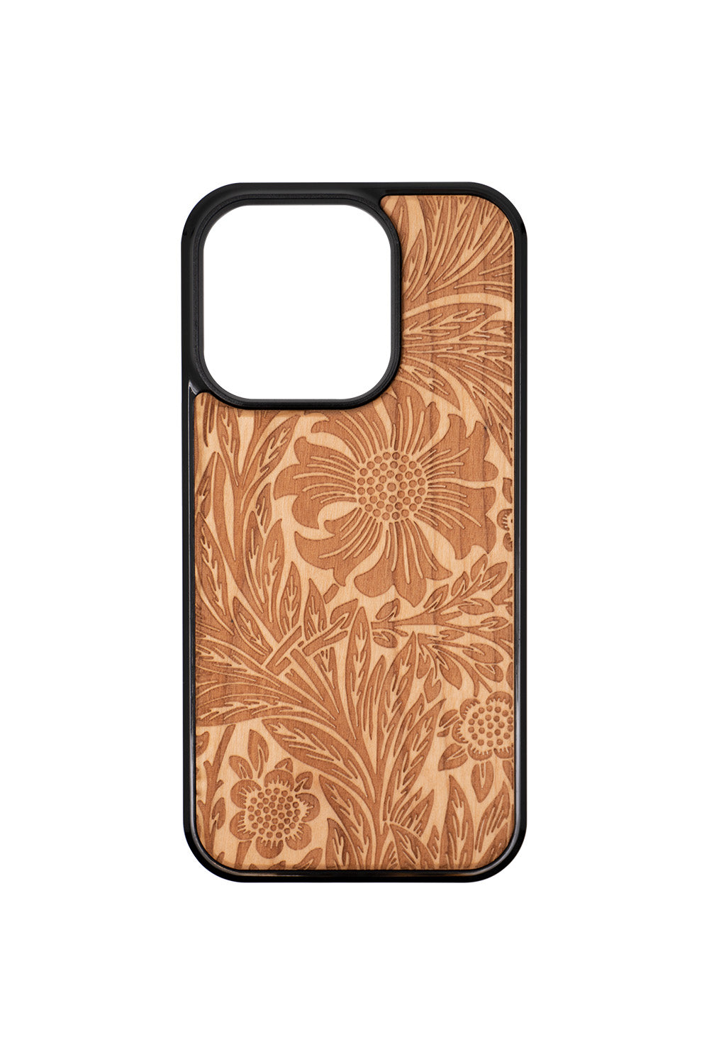 Daisy I Engraving iPhone 13 Pro Wood Case