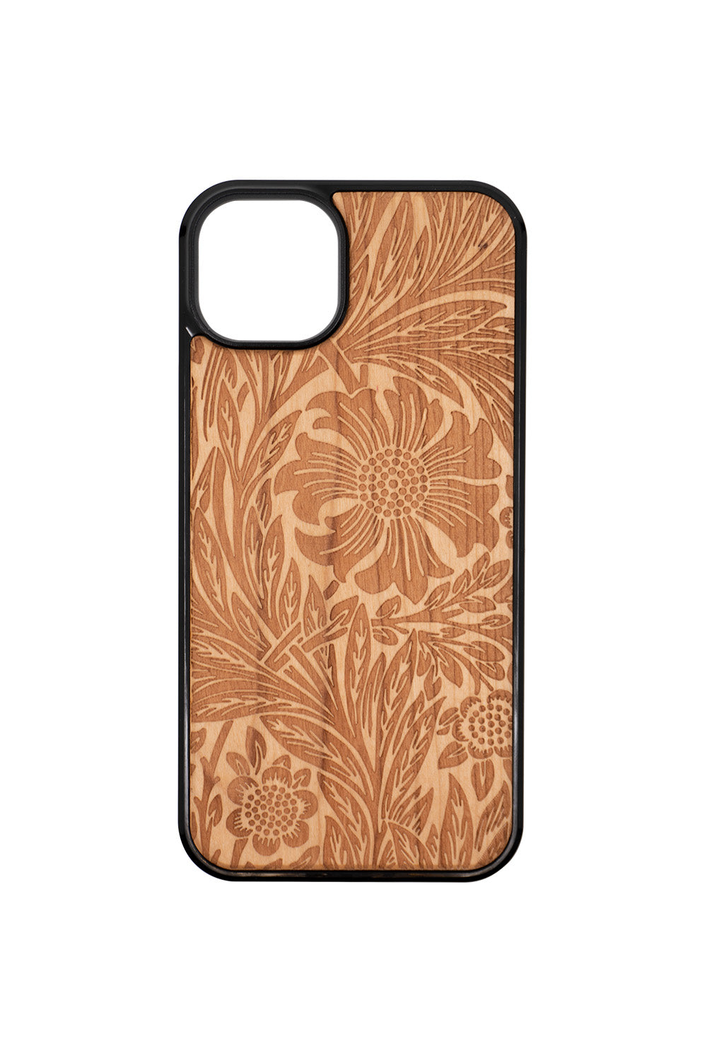 Daisy I Engraving iPhone 14 Plus Wood Case