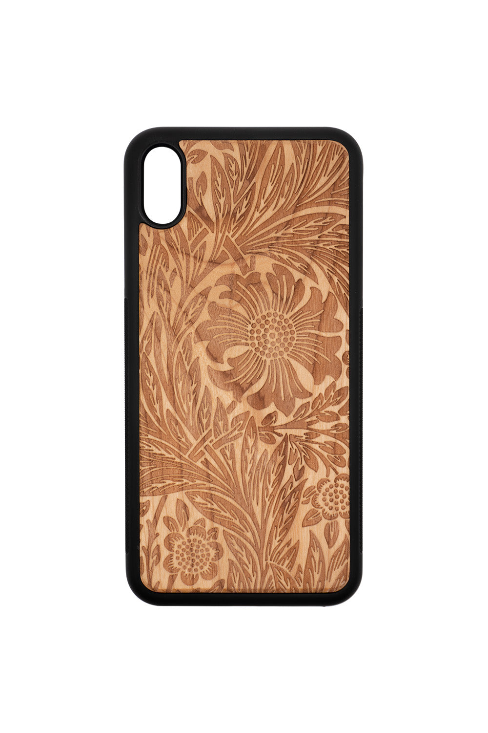 Daisy I Engraving iPhone XR Wood Case