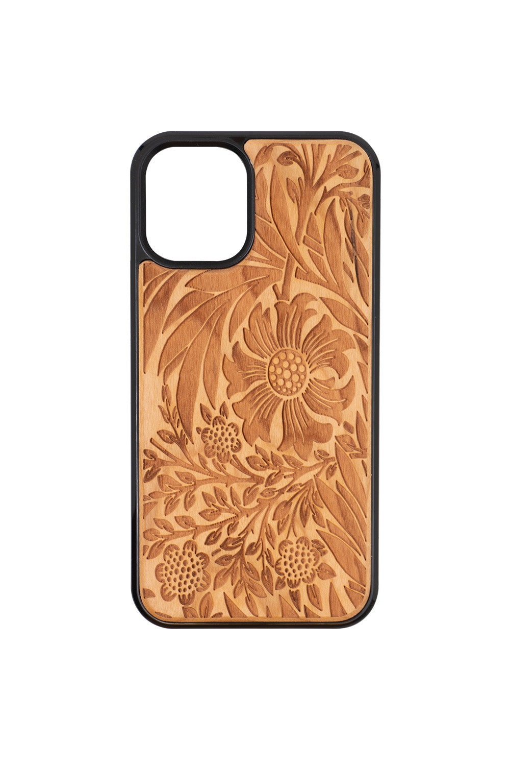 Daisy II Engraving iPhone 12 mini Wood Case