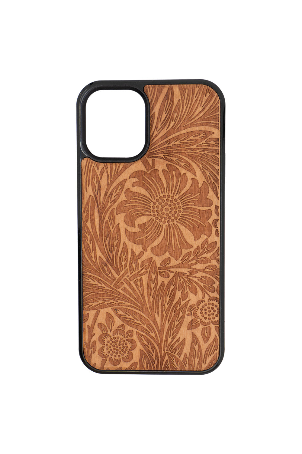 Daisy I Engraving iPhone 12 mini Wood Case